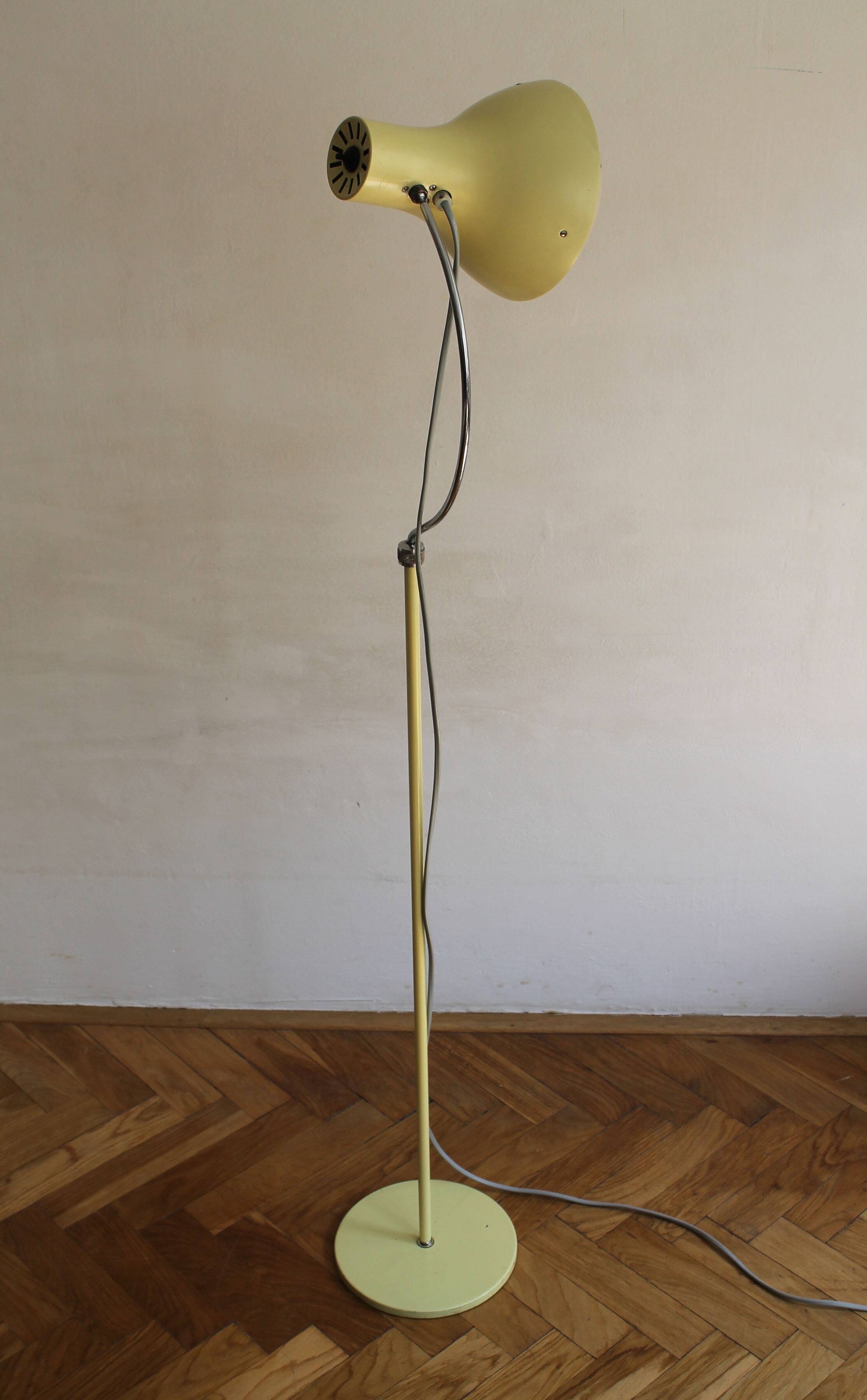 1960's Mid Century Floor Lamp by Josef Hurka