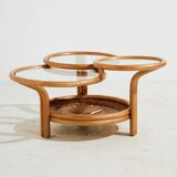 Italian bamboo coffee table