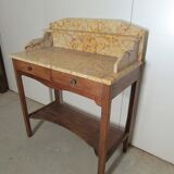 Old dressing table early 20th in walnut