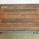 Large Blue Industrial Coffee Table Cart, 1960s