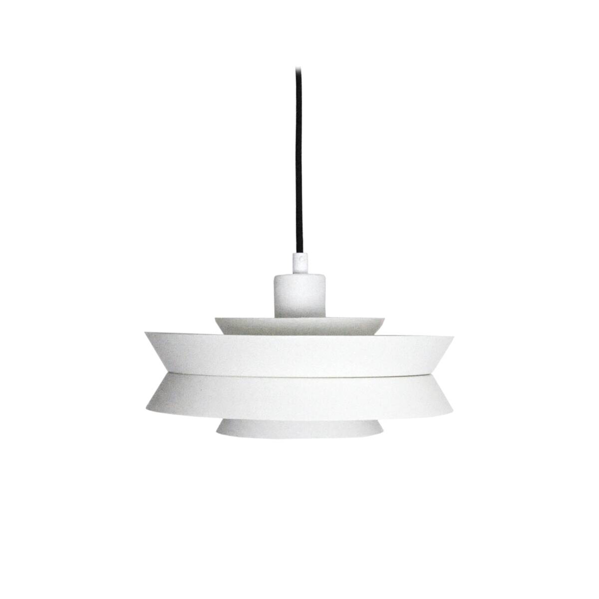 White Trava Pendant Lamp by Carl Thore for Granhaga, Sweden 1960s