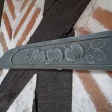 Slate gray pediment