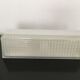 Apply Holophane design 50 60-industrial opalin glass and streaked lamp