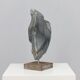 Abstract dolomite stone sculpture by Ineke van Zuuren, Netherlands, 1980s