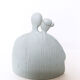 Couple bleu , ceramiche chiminazzo, 1970
