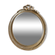 Miroir ovale style Louis XVI
