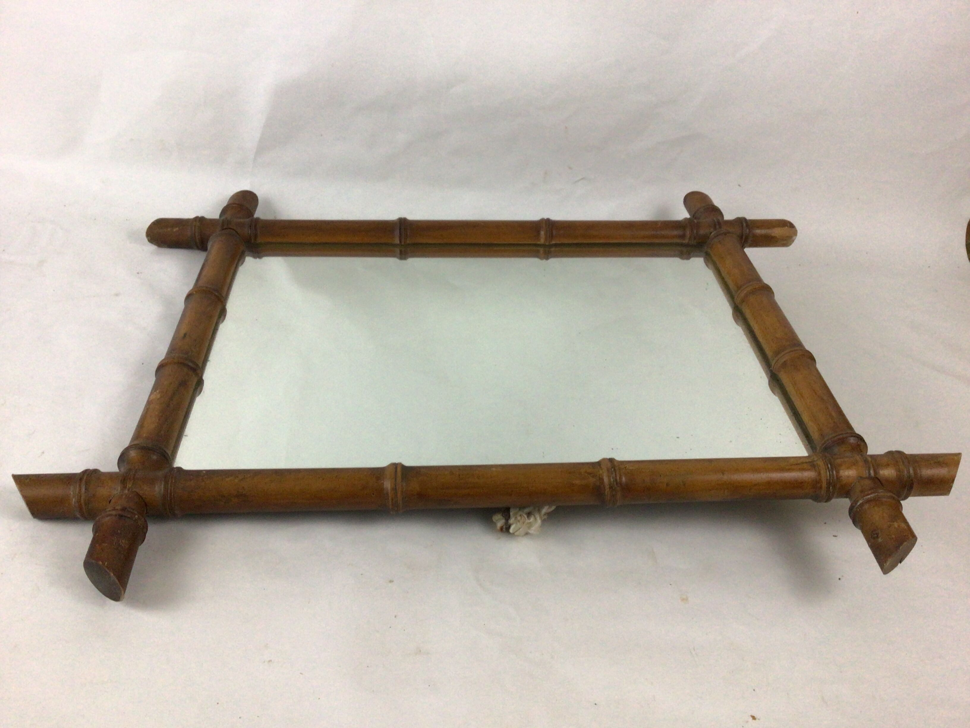 Bamboo mirror 1900 53*65cm