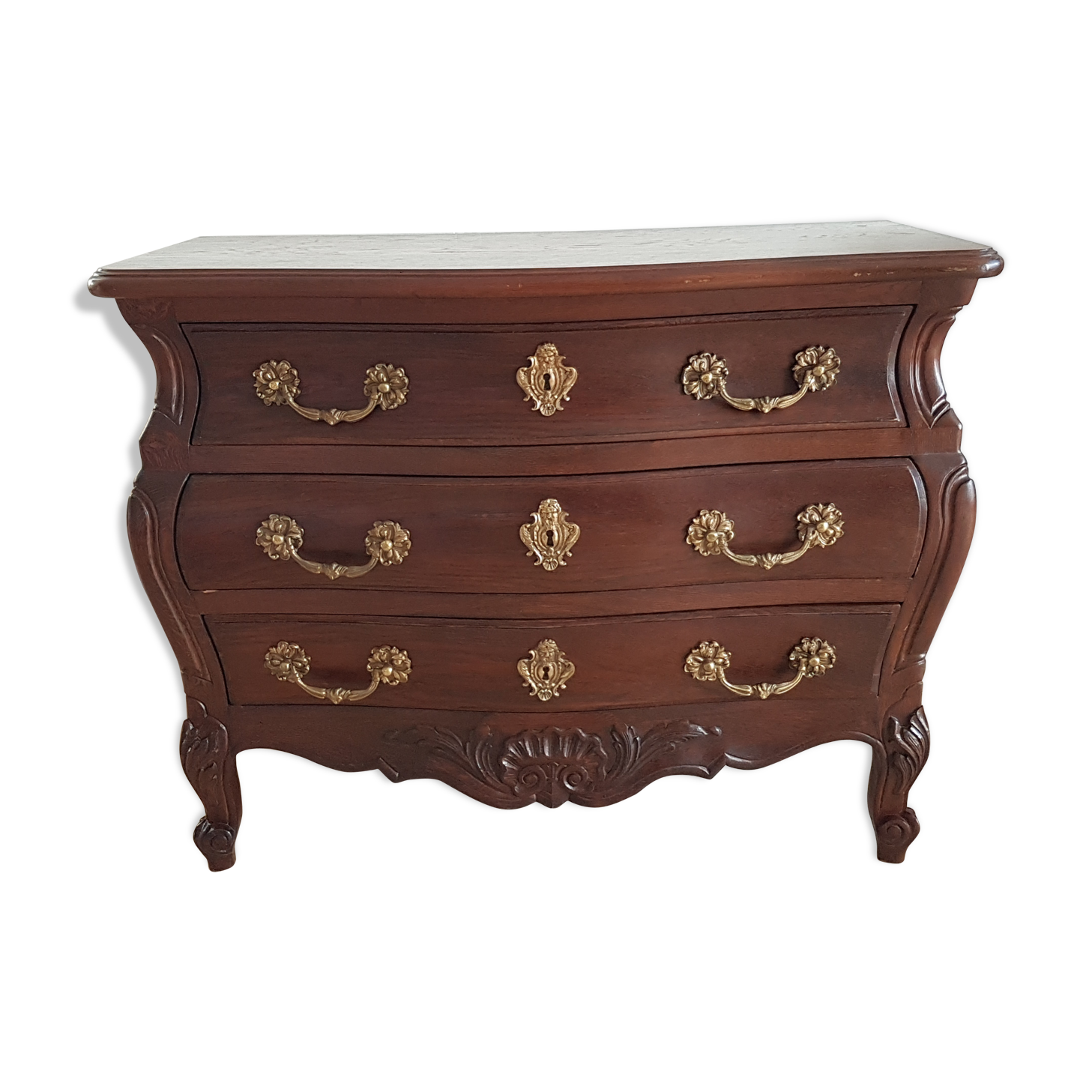 Commode tombeau bordelaise de style Louis XV