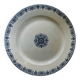 Old opaque porcelain dish from Gien, Montmorency model