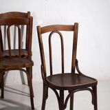 Antique dining chairs (c. 1920). Set of 6, no. 2