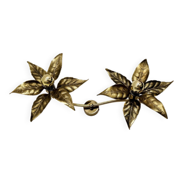 Hollywood Regency Wall Lamp or Flush Lamp by Willy Daro for Massive