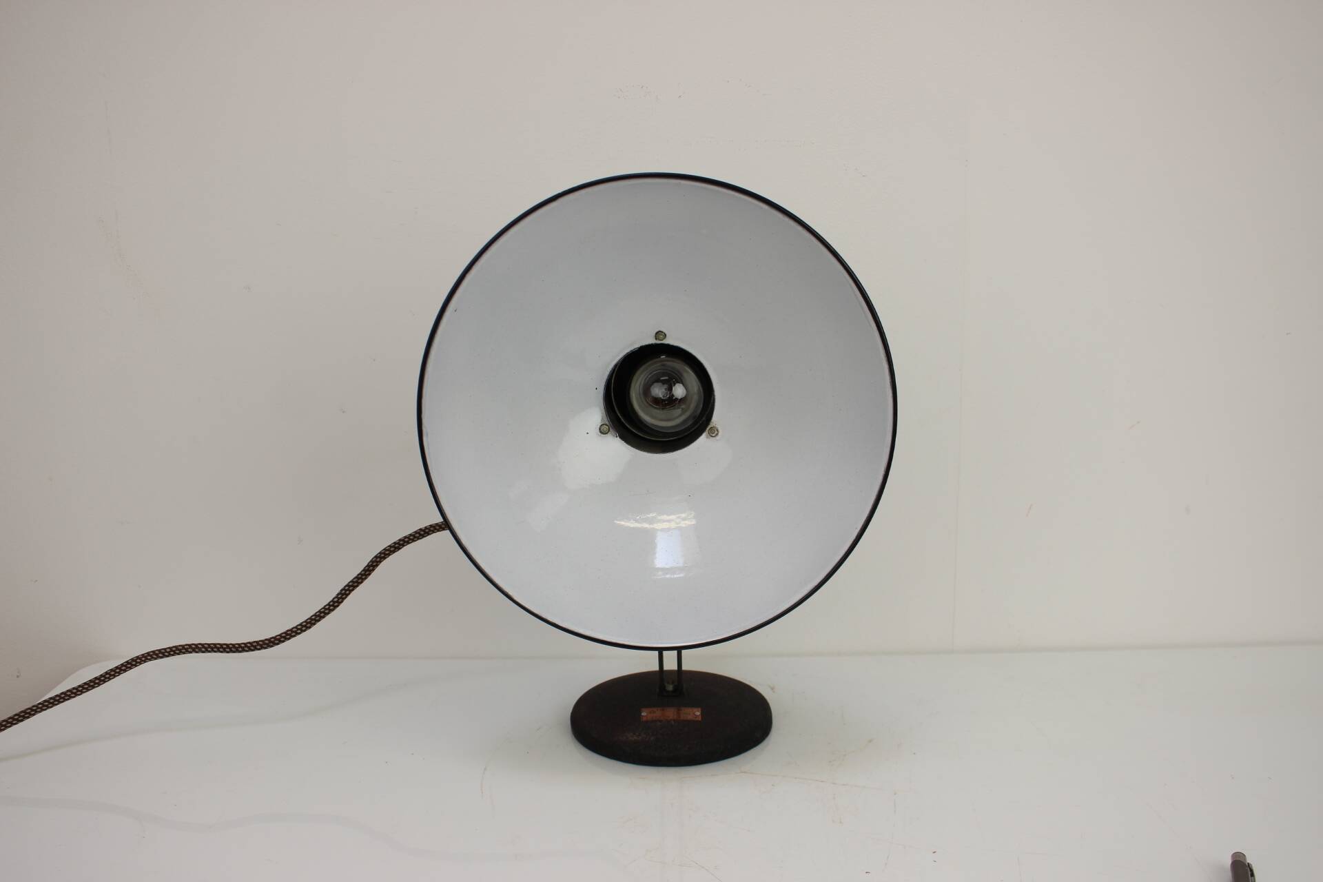Vintage Adjustable Italian Table Lamp, 1950s, Czechoslovakia