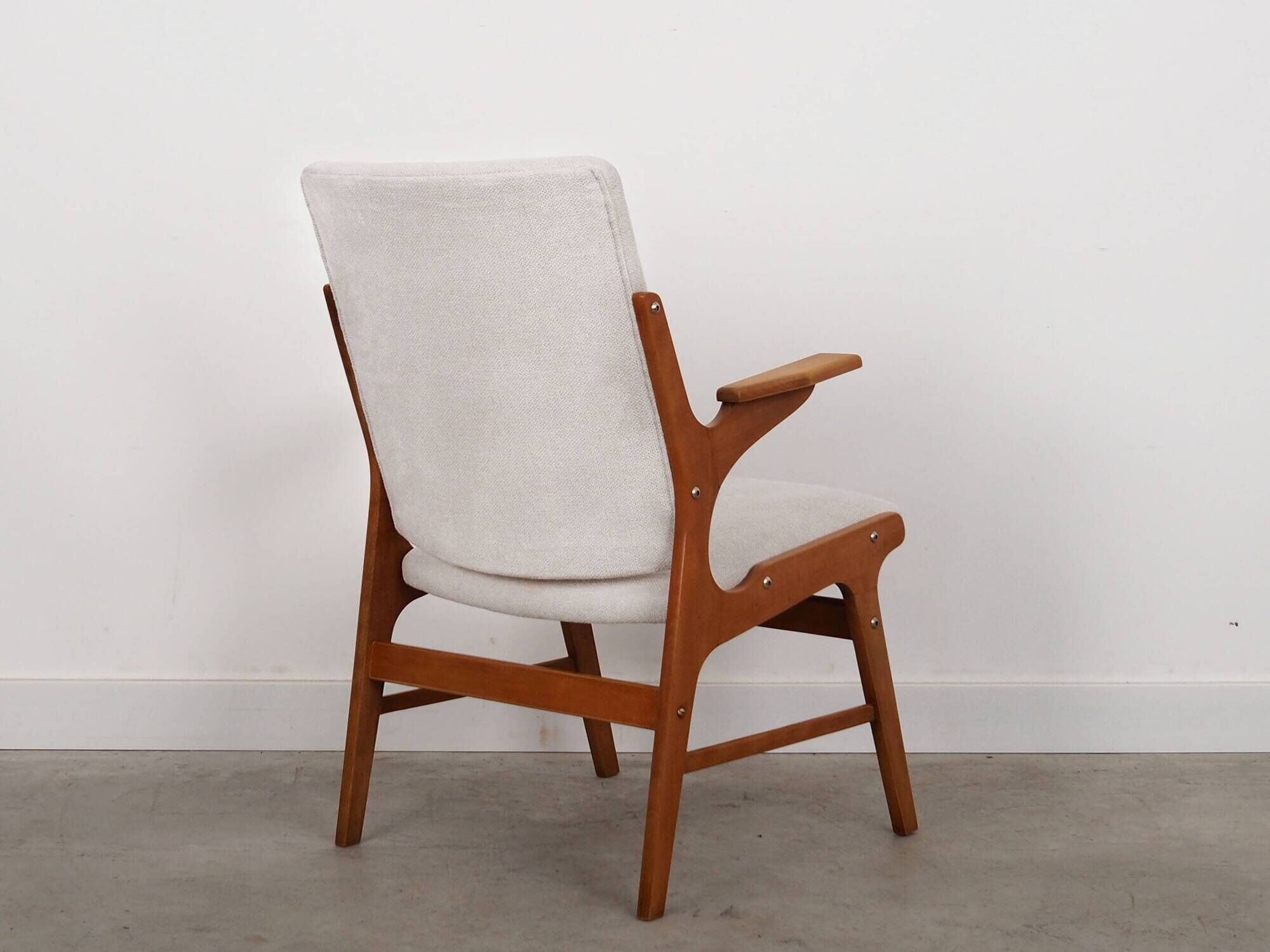 Scandinavian beech armchair, Arne Hovmand Olsen, A. R. Klingenberg & Son