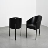 Pair of Costes armchairs by Philippe Starck, circa 1984.