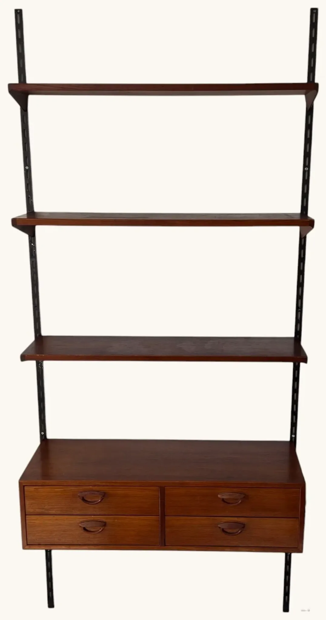 Danish wall system with drawer unit — Kai Kristiansen for FM Furniture