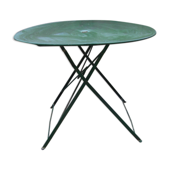 Table de jardin pliante vintage