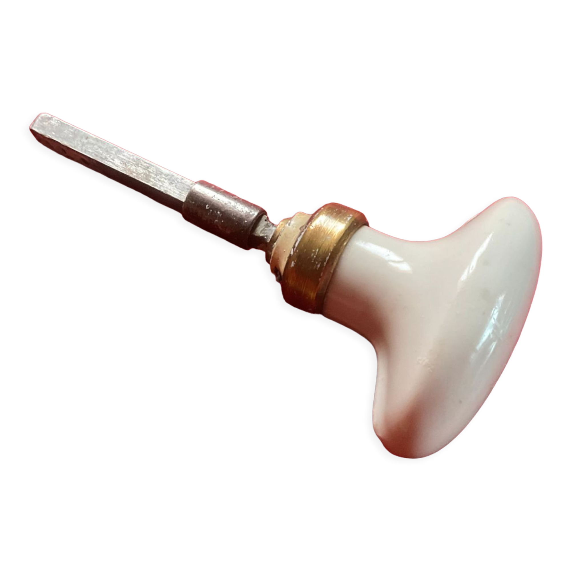 Porcelain door knob handle