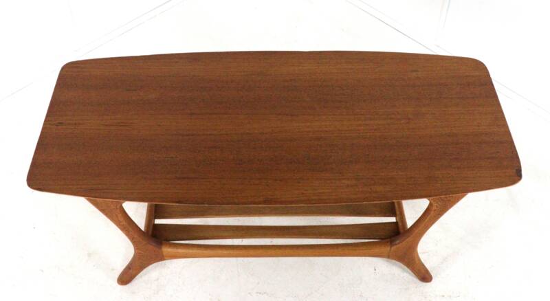 Coffee table 'Huizen' - dutch mid centiry modern design - organic shapes