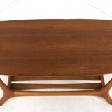 Coffee table 'Huizen' - dutch mid centiry modern design - organic shapes