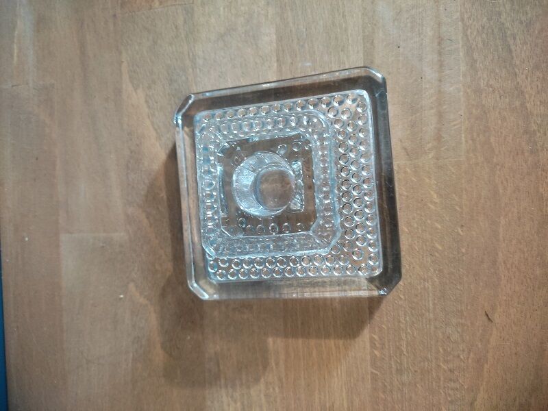 Crystal tidy or candlestick