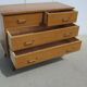 Vintage chest of drawers, oak dressing table, from the 50s-60s