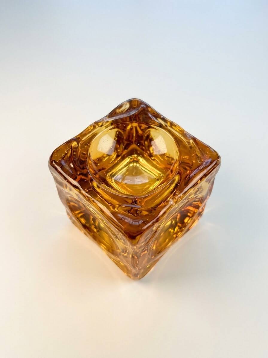 Murano Antonio Imperatore 1970 ensemble lighter table ashtray candle holder
