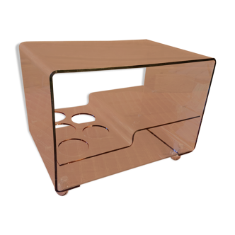 Michel Dumas Smoked Plexi Bar Console
