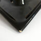 Black triangular trinket bowl