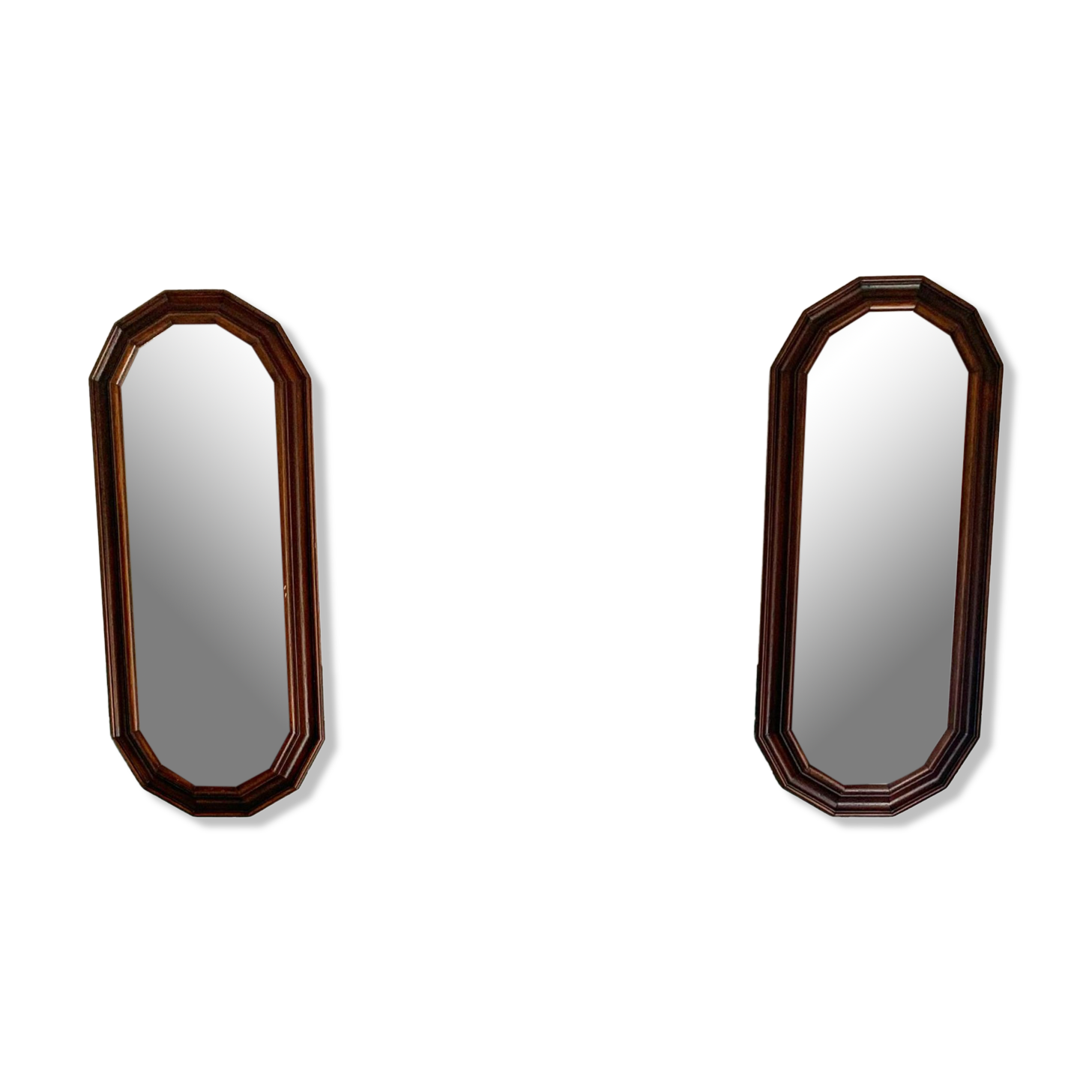Pair of art deco mirrors