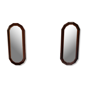 Pair of art deco mirrors