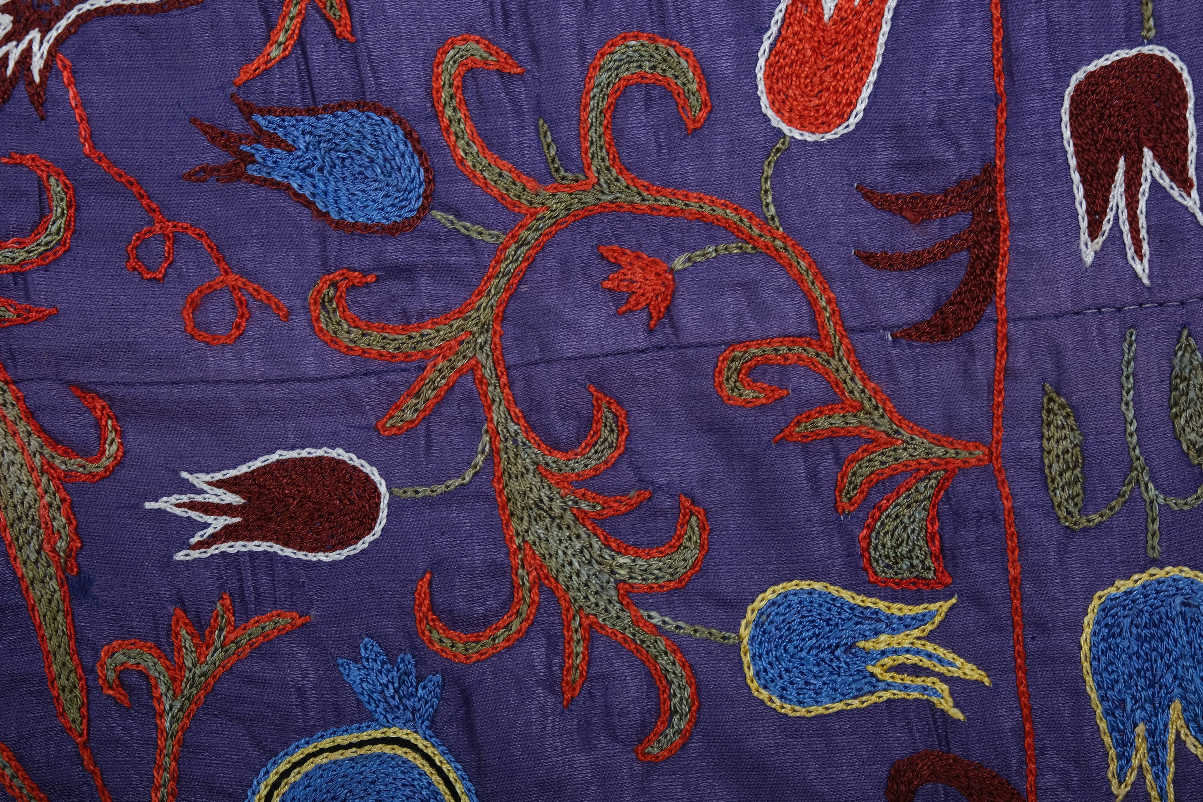 Hand knotted rug, vintage turkish rug 101x191 cm