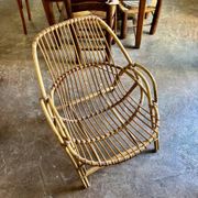 1960s rattan armchair no. 1
