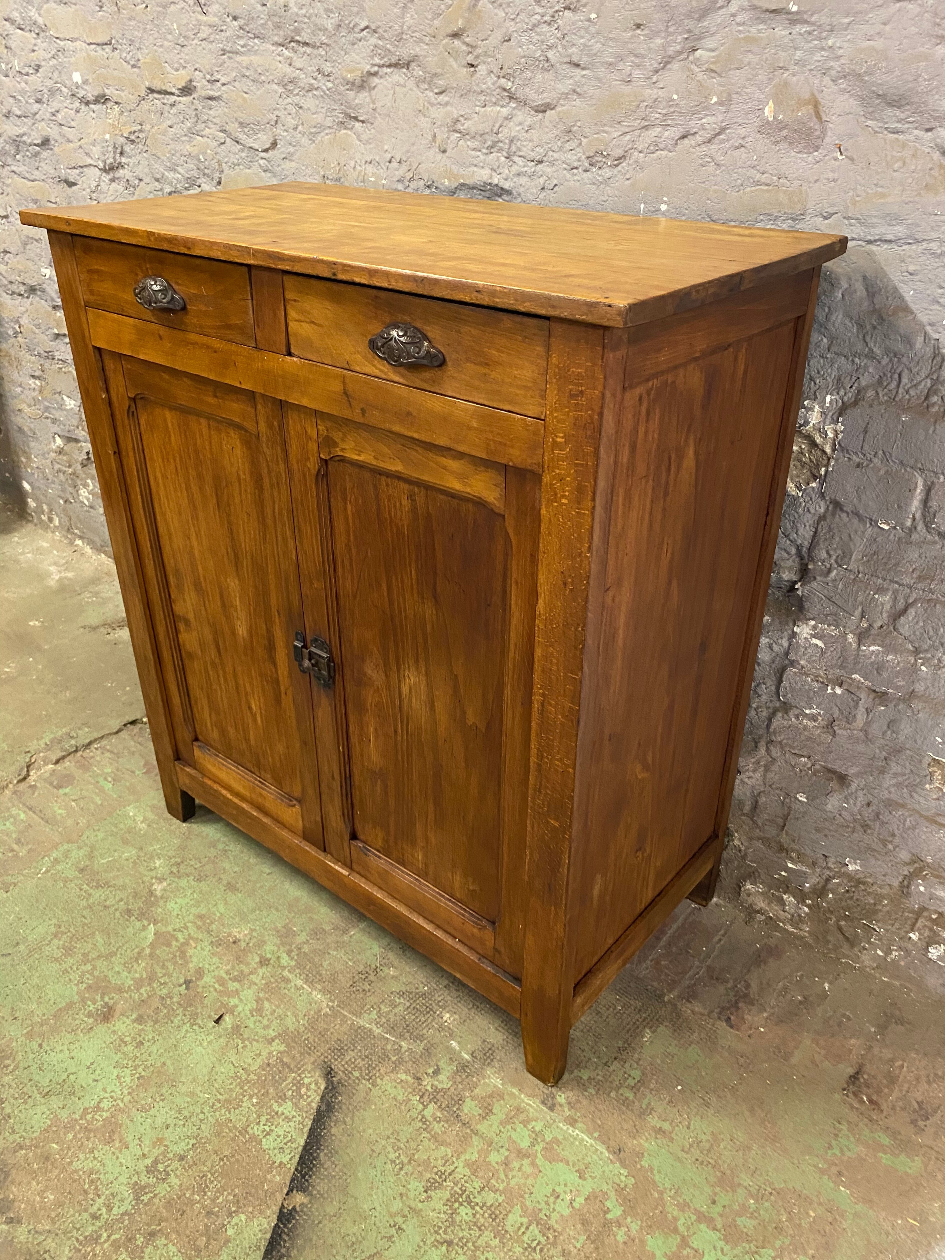 Vintage parisian buffet solid wood