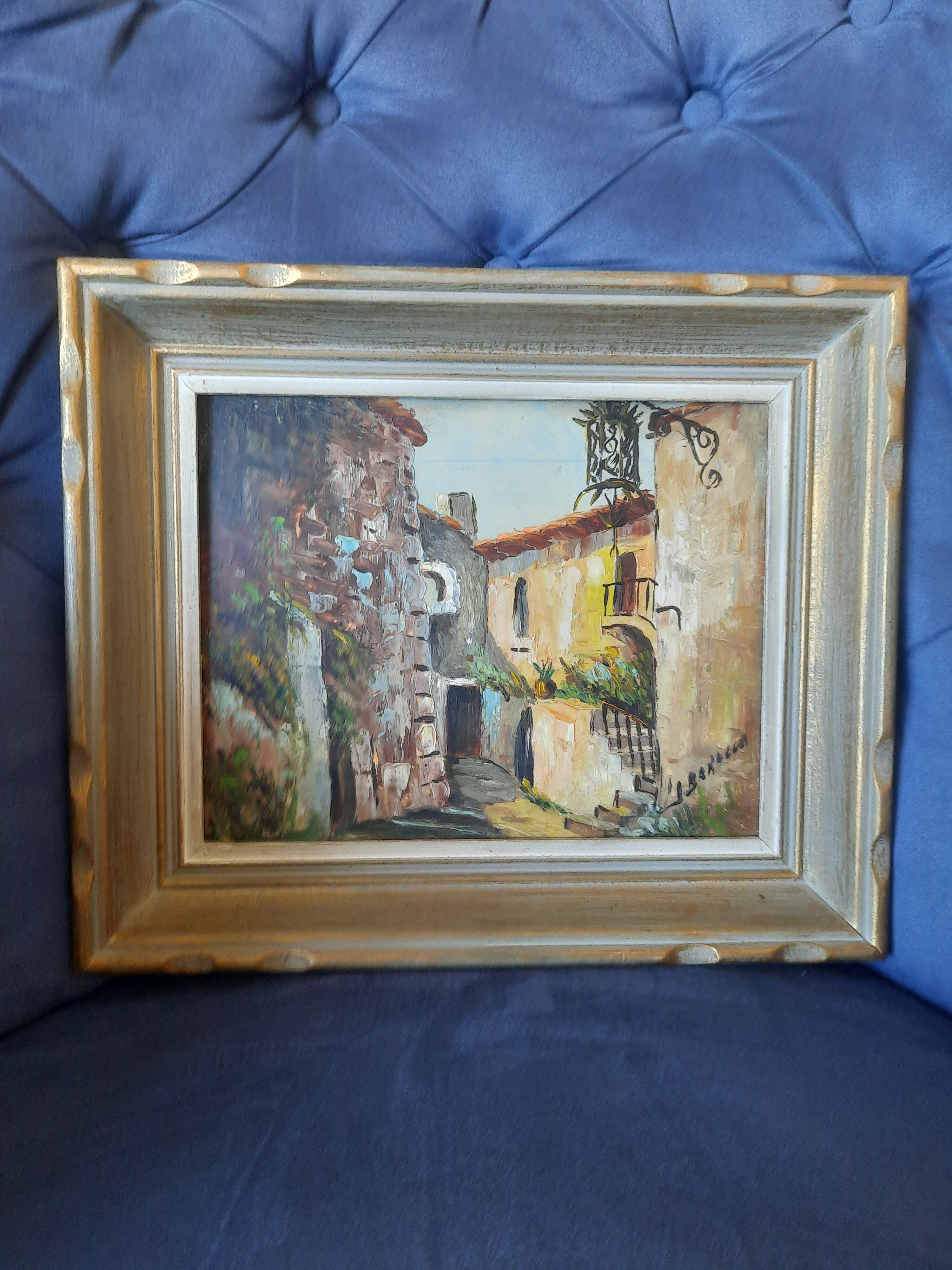 Provençal village painting