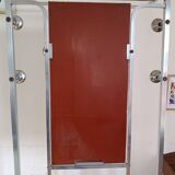 Vintage coat rack / hanger in chrome brass - Art Deco