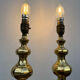 Neo-classical lamp bases in solid brass