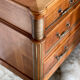 Commode bois et laiton