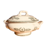 Soupière Wagram earthenware New Givorse France