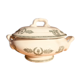Soupière Wagram earthenware New Givorse France