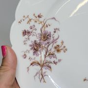 8 Superbes Assiettes Anciennes XIXème Décor Aux Oiseaux Sur Des Branches