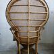 Emmanuelle peacock chair, 1970