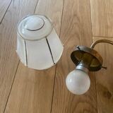 Applique laiton et verre