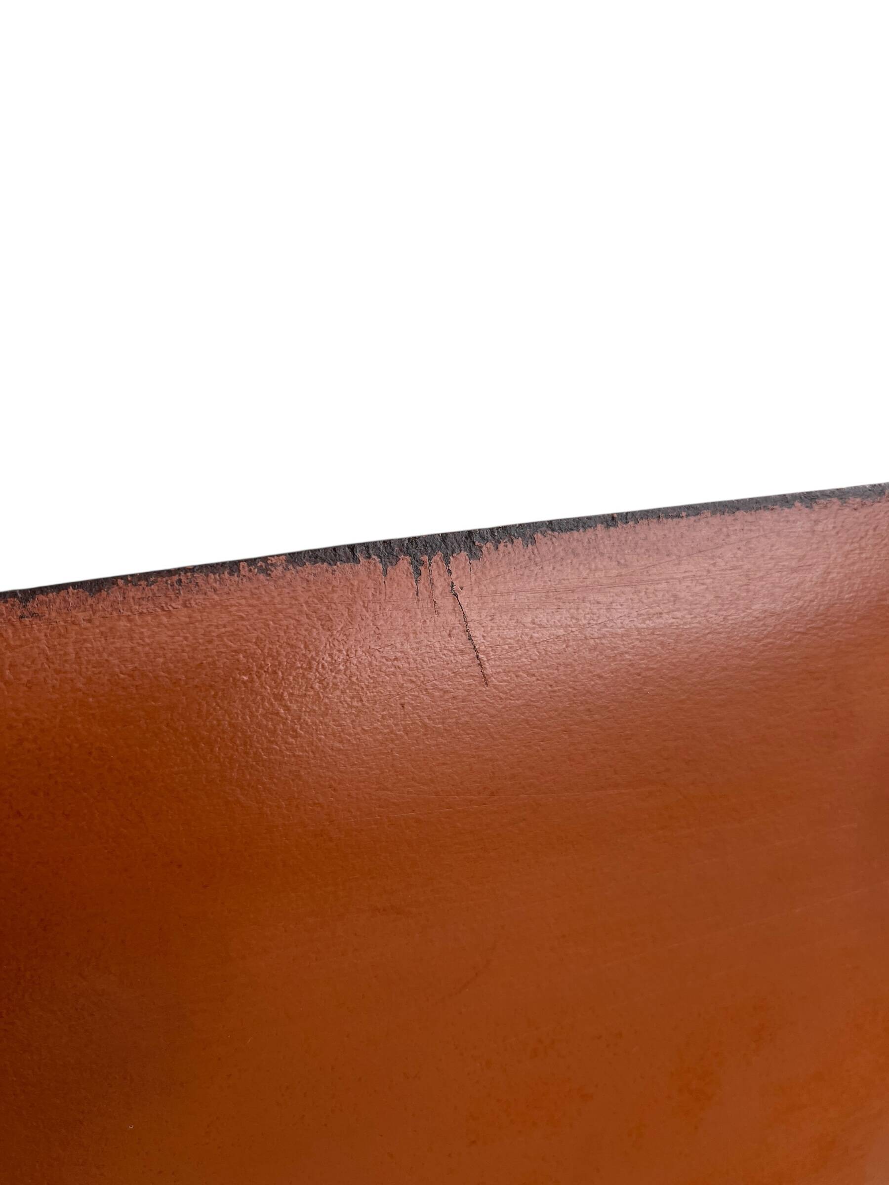 F444 lounge chair in cognac leather by Pierre Paulin for Artifort