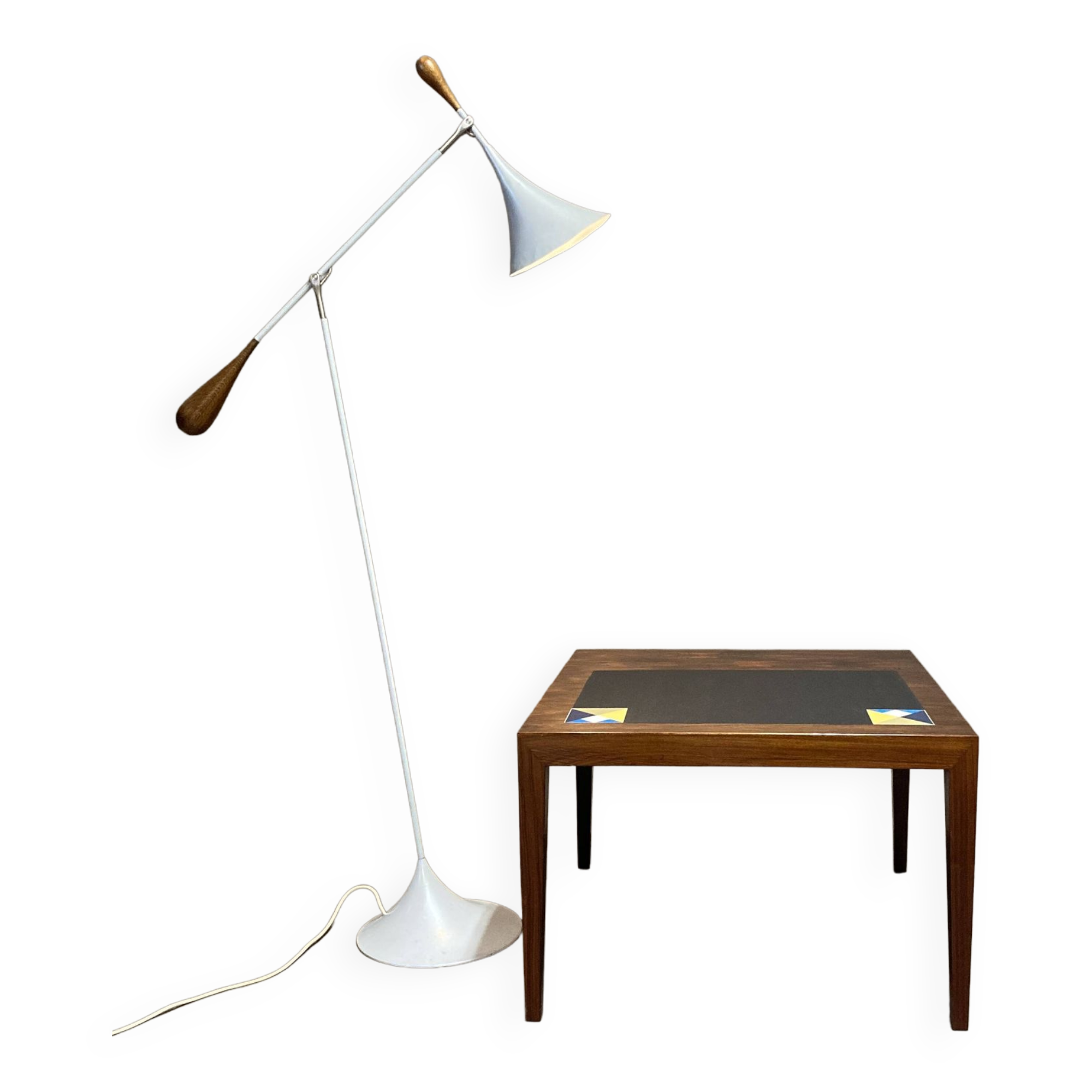 Table basse design scandinave 1950 "Severin Hansen".