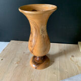 Wooden vase