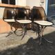 Set de 6 chaises vintage