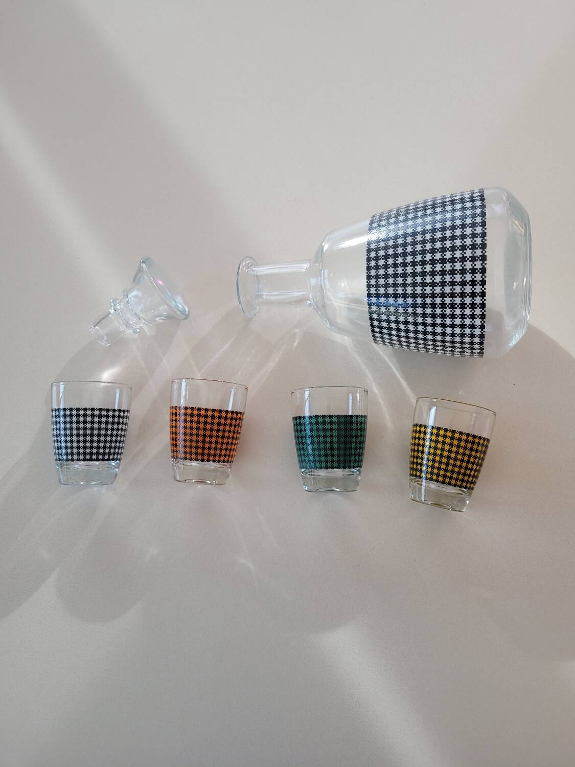 Digestive service, or vintage liqueur