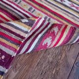 Handmade Indian Kilim 200x142cm