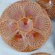 Scallop shell plates St Jacques by SECLA Portugal Barbotine