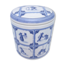 Delft earthenware pot